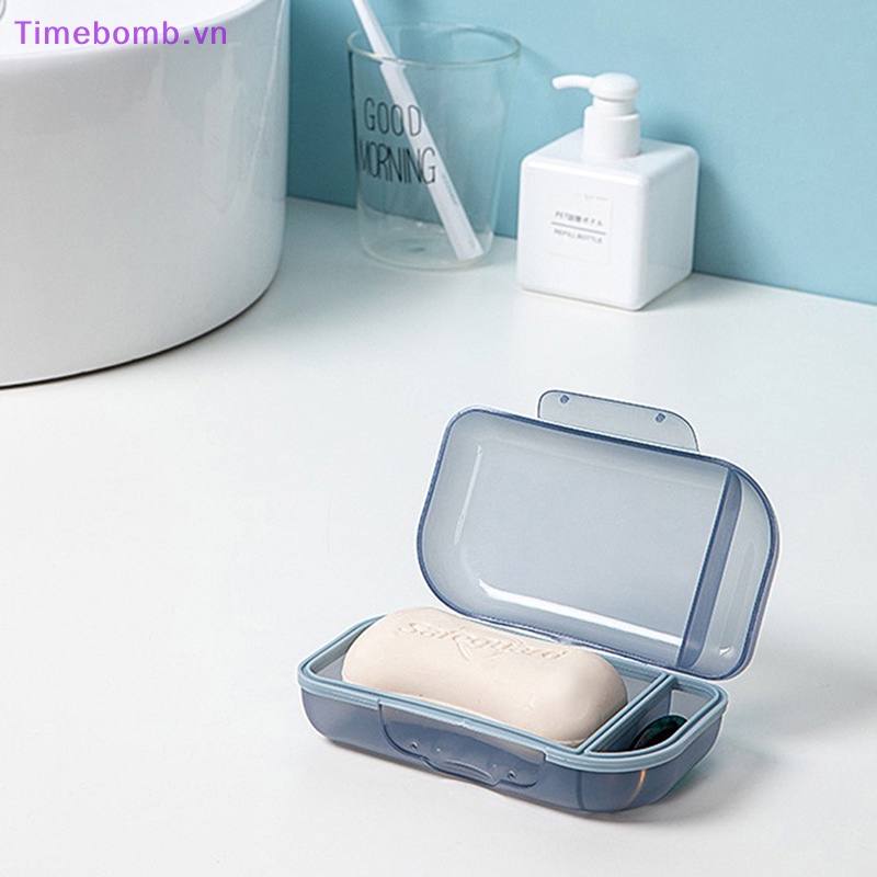 # Túi Đeo Chéo Thời Trang Hàn Cho Nữ # 1 Hộp Đựng Xà Phòng Có Nắp Đậy Tiện Lợi Khi Đi Du Lịch