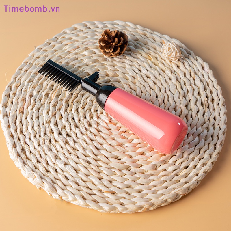 # Túi Đeo Chéo Thời Trang Hàn Cho Nữ # Bình Rỗng Đựng Thuốc Nhuộm Tóc Có Lược Chải Tiện Dụng