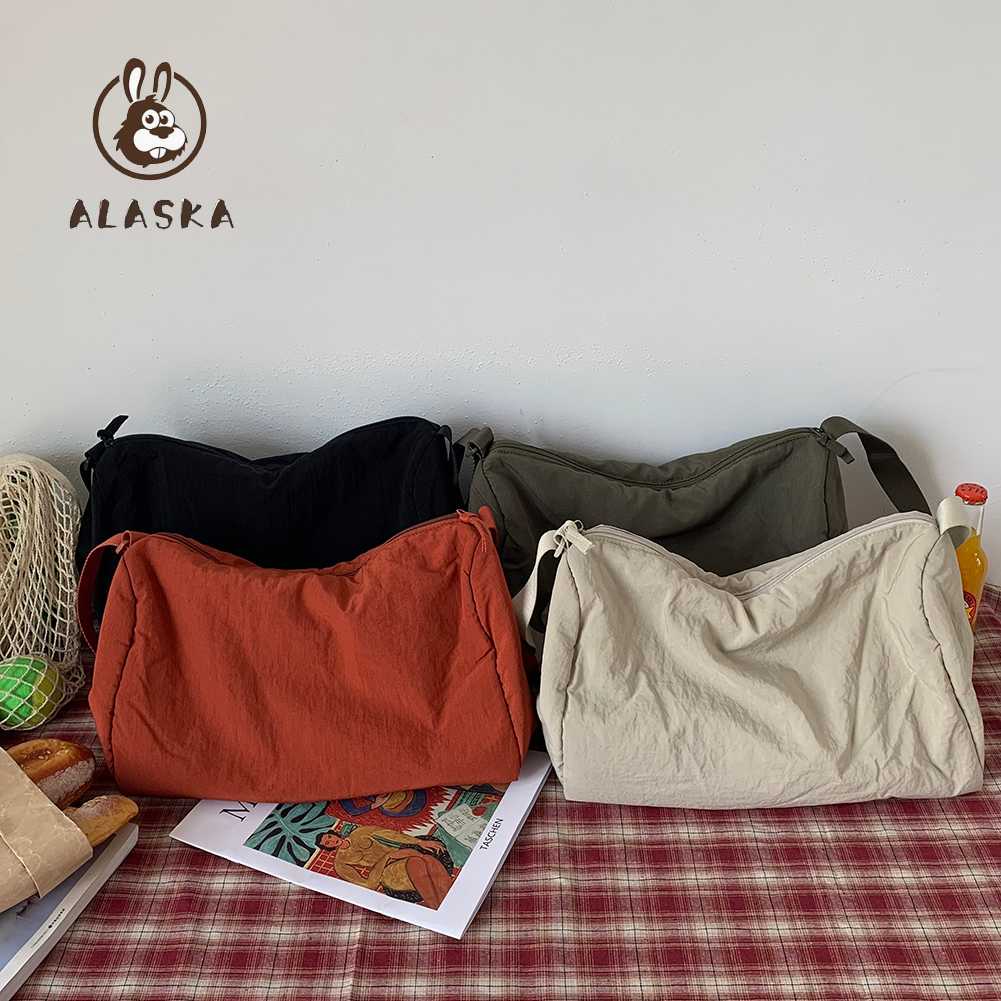 Túi Đeo Chéo Nylon Đơn Giản Hợp Thời Trang Cho Nữ [alaska.vn]
