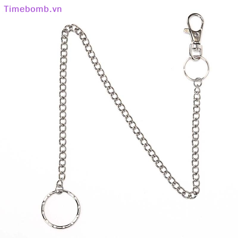 # Túi Đeo Chéo Thời Trang Hàn Cho Nữ # Móc Khóa Dây Xích Kẹp Thắt Lưng / Ví / Quần Jean Hipster 38cm