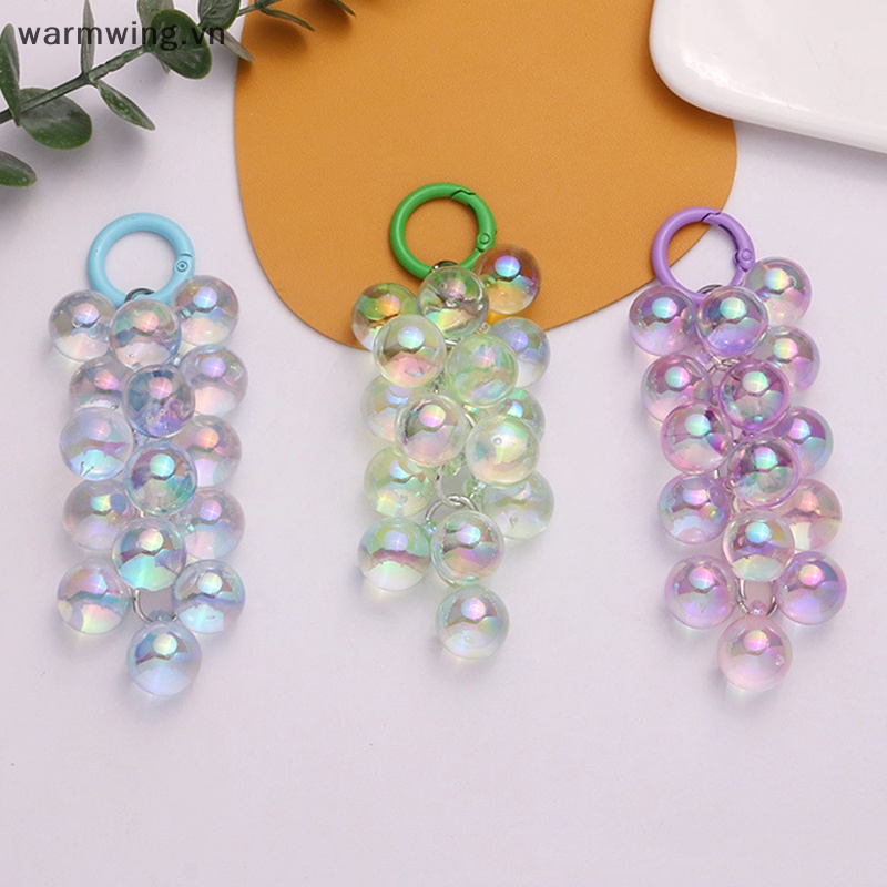 Móc Khóa Chuỗi Hạt Nhiều Màu Sắc Thời Trang