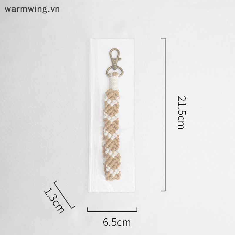 Vòng Đeo Tay Macrame Đan Sợi Cotton Thủ Công Sáng Tạo Thời Trang Cho Nữ