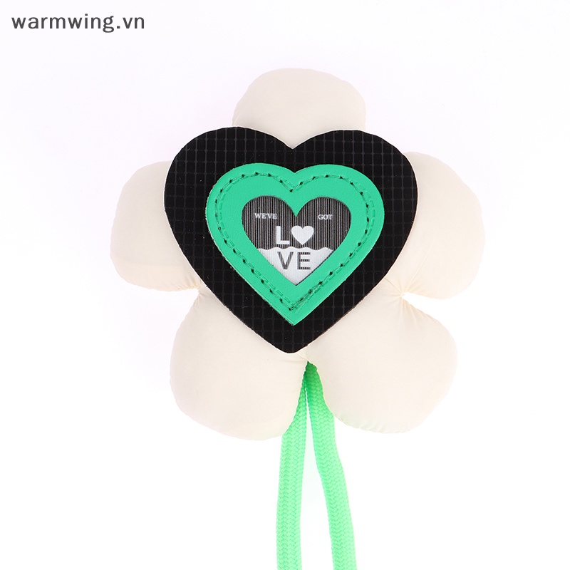 Phụ Kiện Cài Áo Hình Bông Hoa Ba Chiều Bằng Cotton Dễ Thương Dùng Trang Trí Xe Hơi / Túi Xách DIY