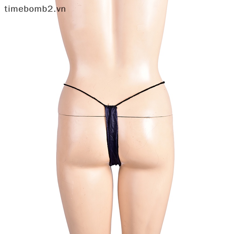 Set 10 Quần Lót Chữ T Lọt Khe Lưng Dùng Một Lần Cho Spa