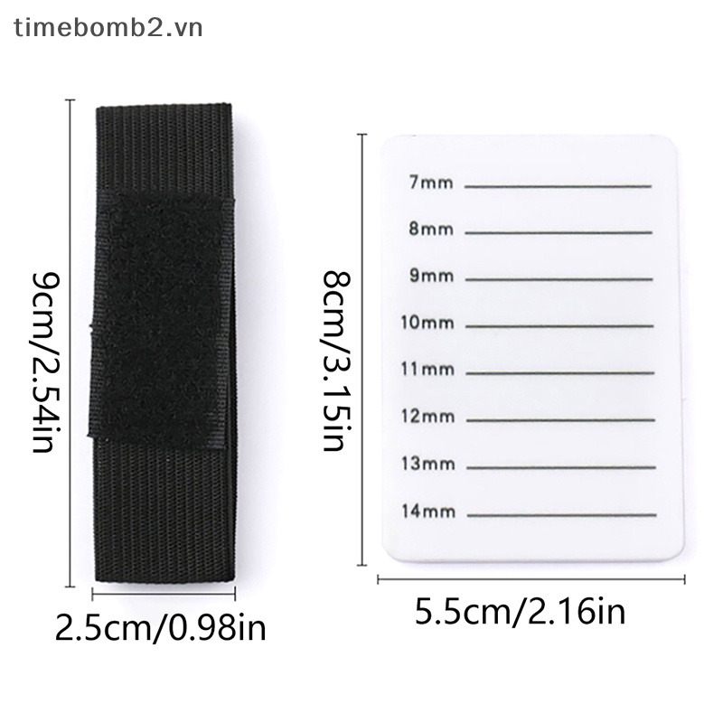 1x Giá Đỡ Lông Mi Giả Bằng Acrylic Siêu Dính