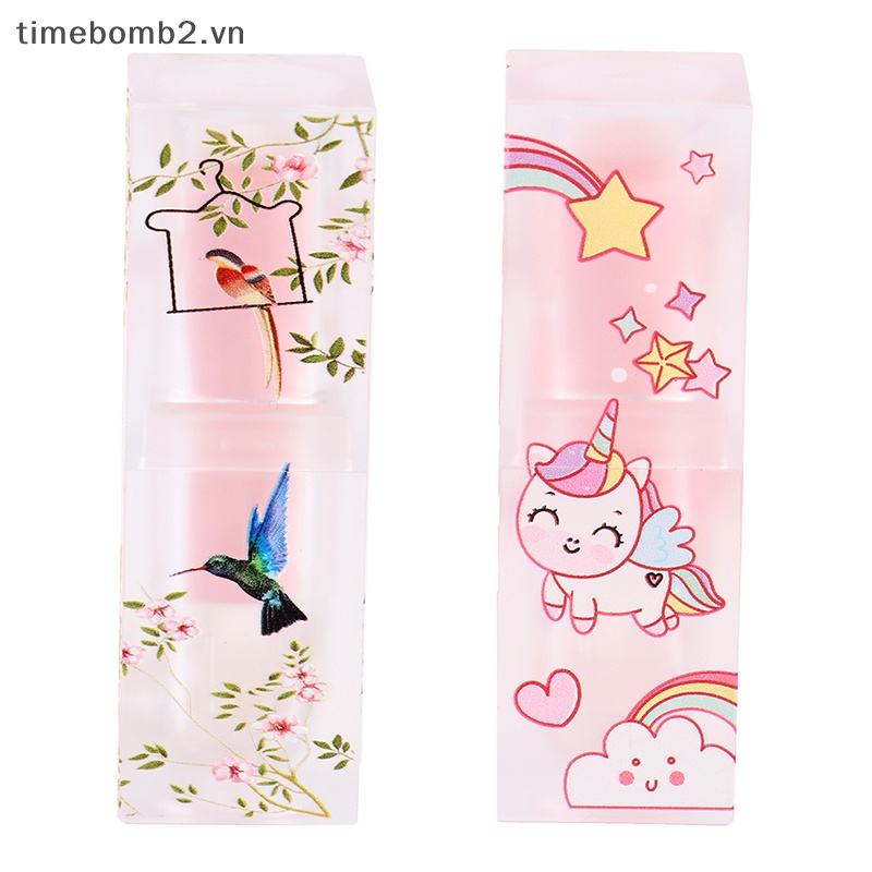 {Timebomb} Ống Rỗng Đựng Son Dưỡng Mỹ Phẩm Có Thể Nạp Đầy
