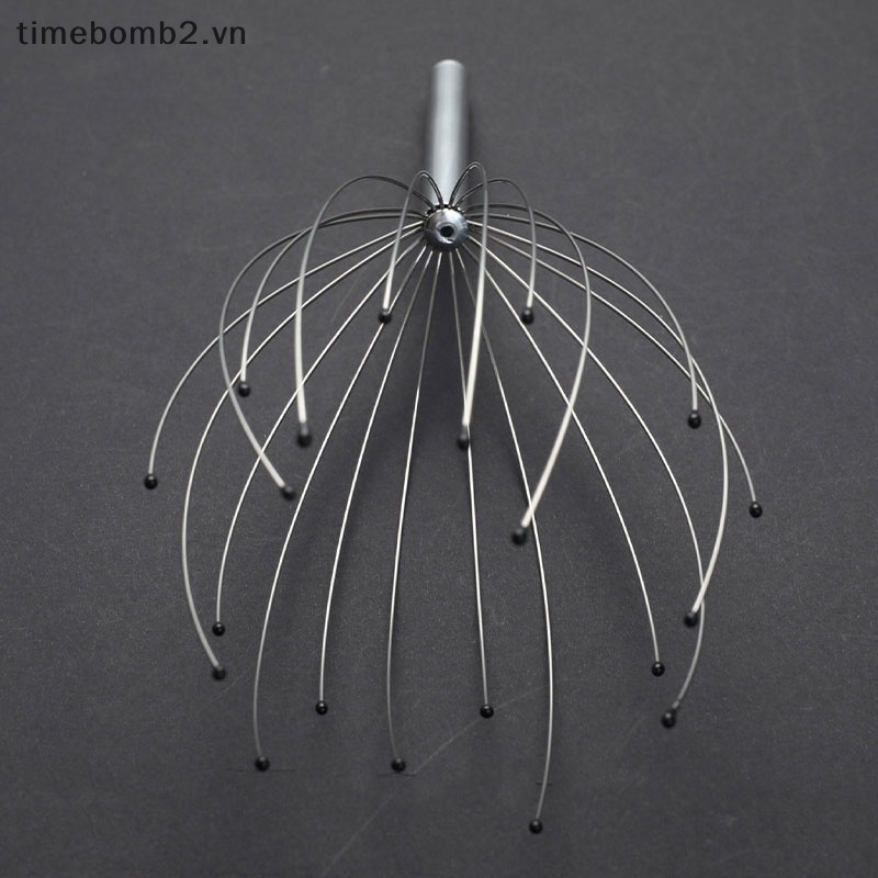 Máy Mát Xa Da Đầu Kèm 20 Đầu Móng Vuốt Giúp Thư Giãn Sâu