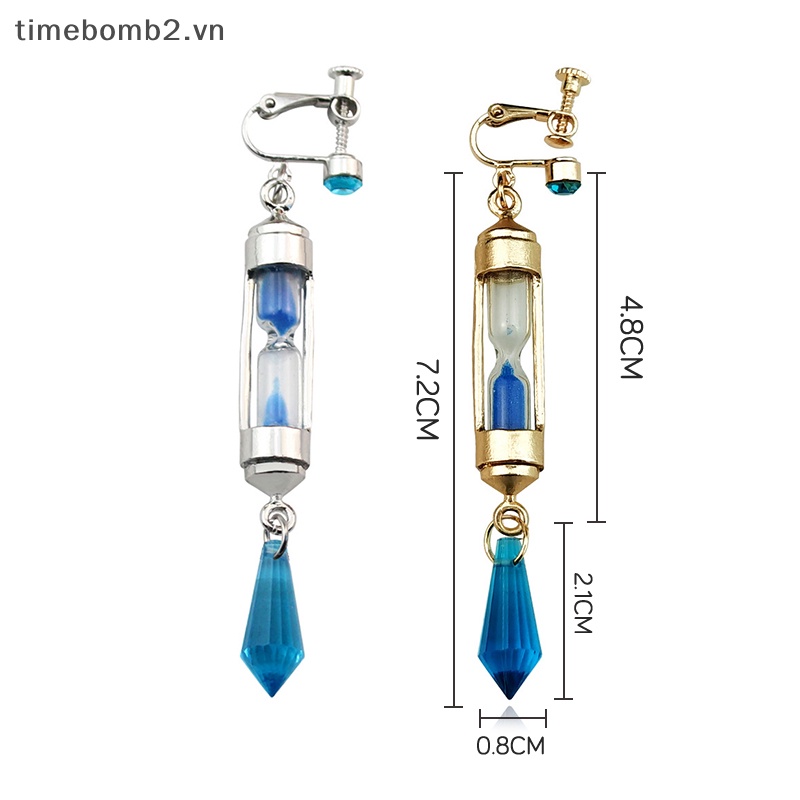 {Timebomb} Bông Tai Kẹp Vòng cổ Trang Sức Hóa Trang Vanitas No Karte