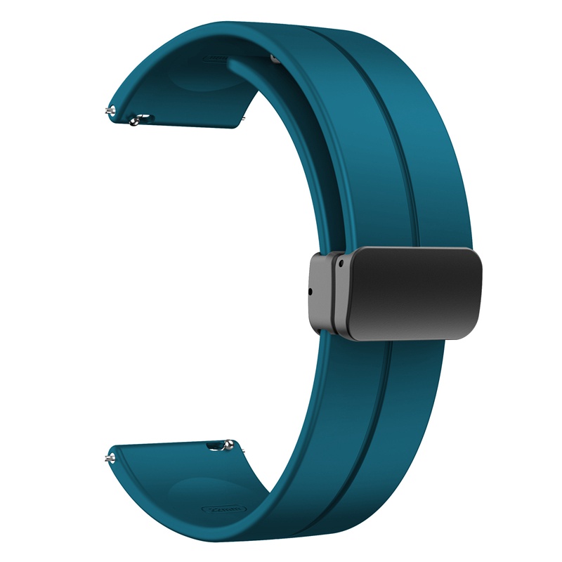 Dây Đeo Silicon 20mm 22mm Có Khóa Nam Châm Thông Dụng Cho Huami Amazfit GTR 4 3 Pro 2 2e / GTS 4 3 2 Mini GTR4
