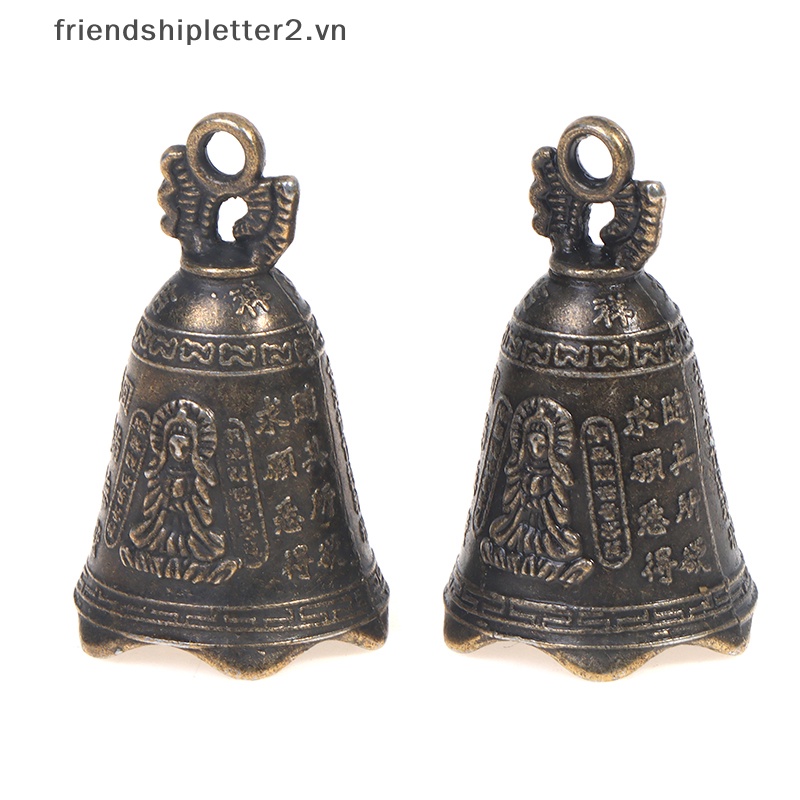[Mới] Set 2 Chuông Đồng Cổ Trung Quốc Cầu Nguyện