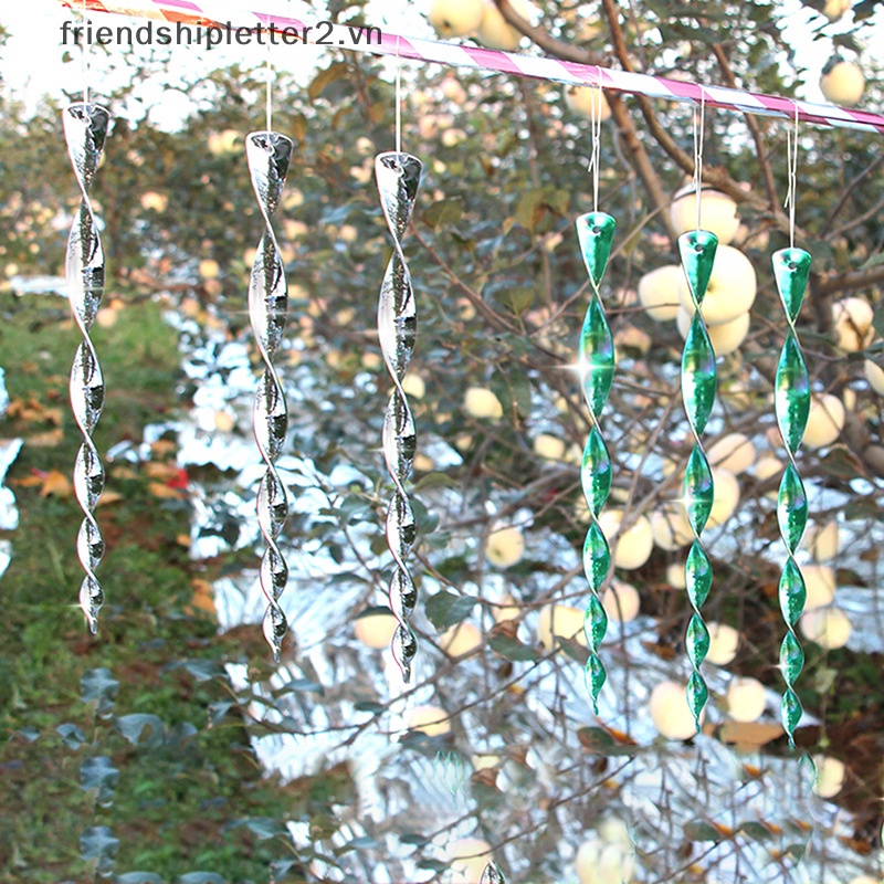 [Mới] Thanh Xoắn Ốc Phản Quang Đuổi Chim / Gió Dạng Xoắn Ốc