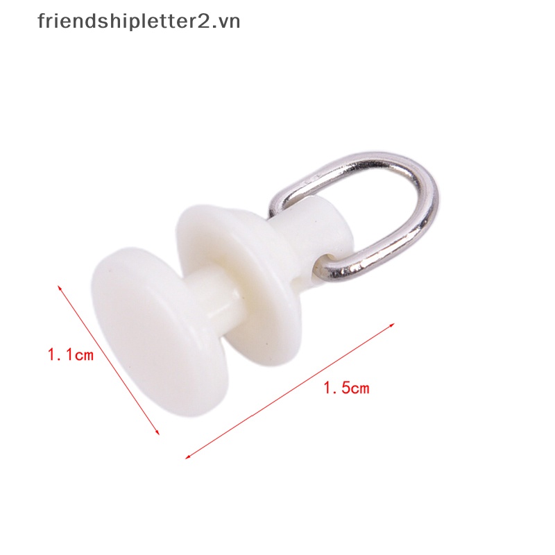 [Mới] Set 20 Móc Treo Rèm Có Con Lăn