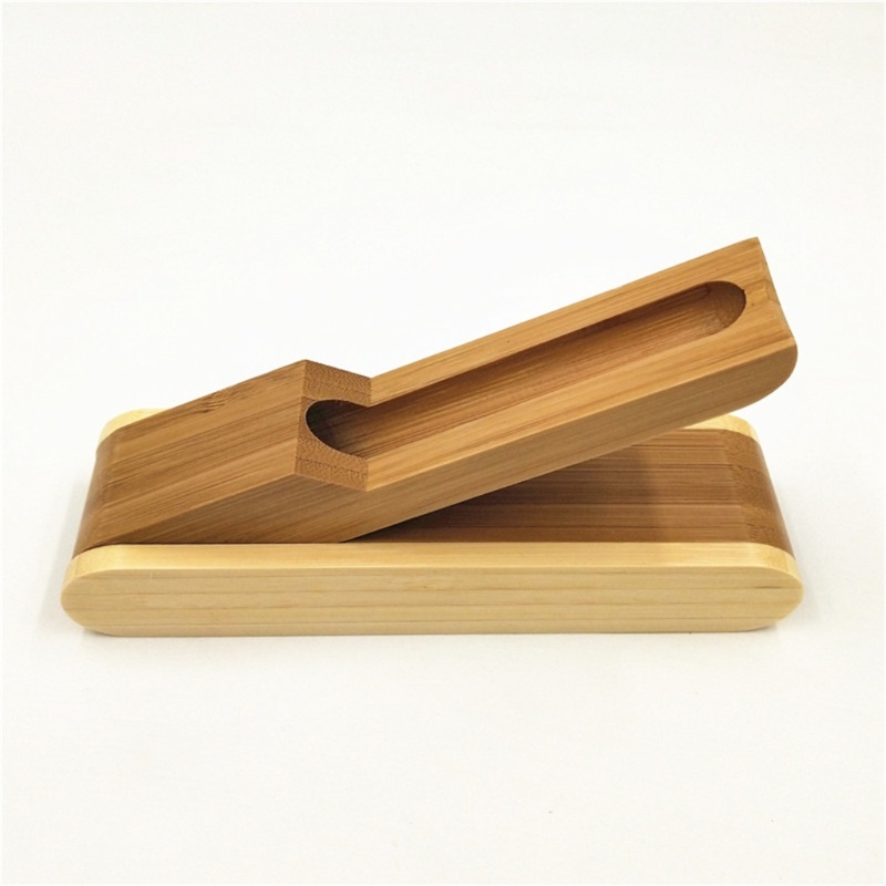 Hộp Đựng Bút Bằng Tre Nắp Lật Có Thể Gấp Gọn Tiện Dụng