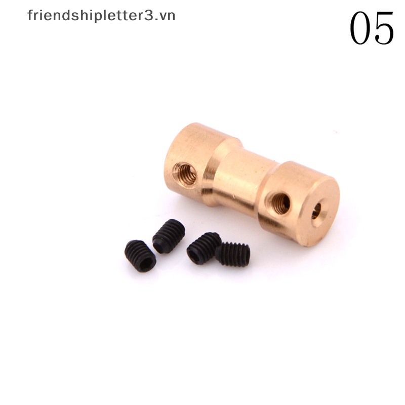 Khớp Nối Động Cơ Trục Đồng 2 / 3 / 3.17 / 4 / 5mm