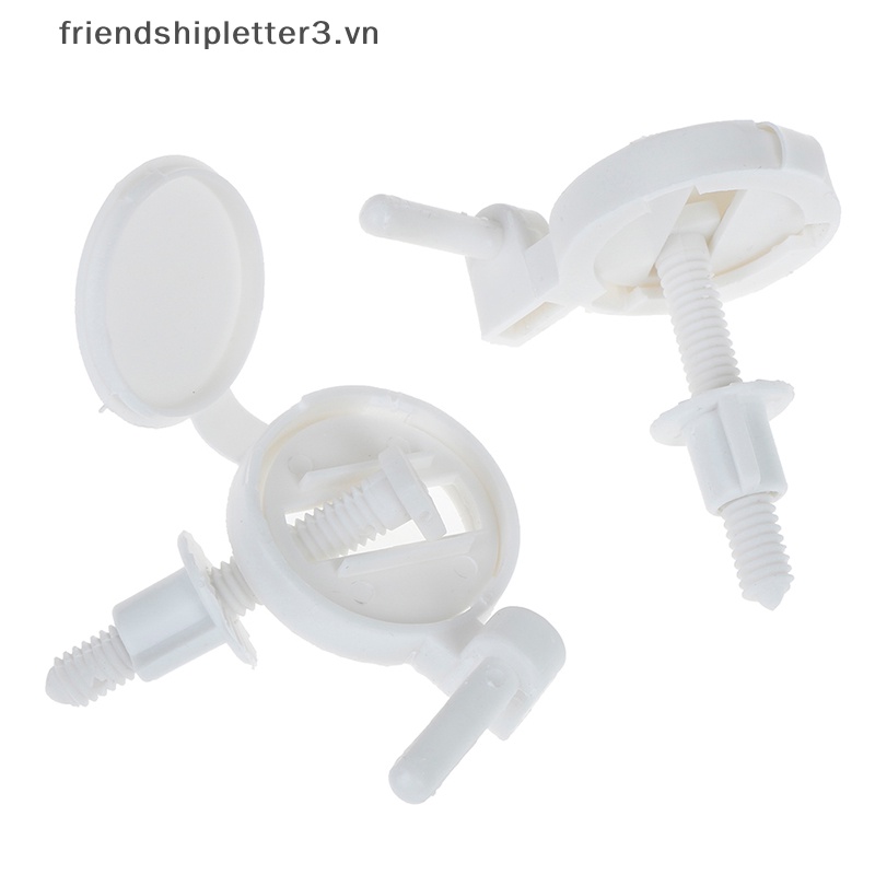 Set 1 / 2 / 2 Ốc Vít Nhựa Gắn Bản Lề Bồn Cầu