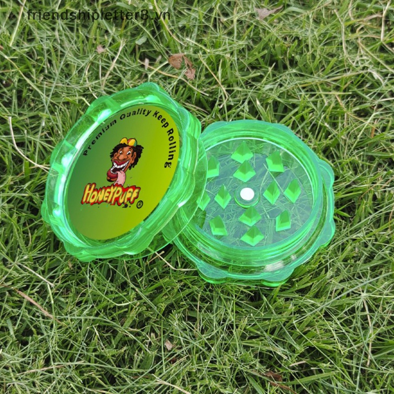 Dụng Cụ Nghiền Thảo Mộc / Gia Vị 2 Lớp Bằng Nhựa Mới