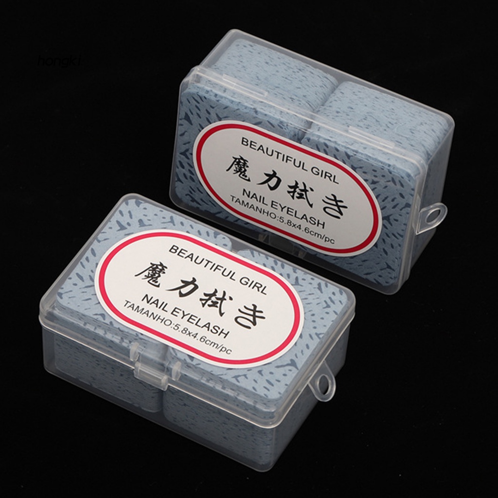 Hộp 180 Miếng Đệm Tẩy Sơn Móng Tay Bằng Vải Không Dệt Tinh Tế Chống Bẩn