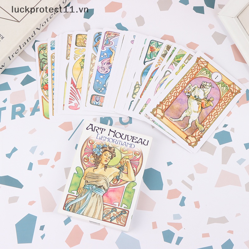 # Dây Cáp 3C &amp; NEW 3C # Bộ Bài Tarot In Hình Nouveau Lenormand Oracle