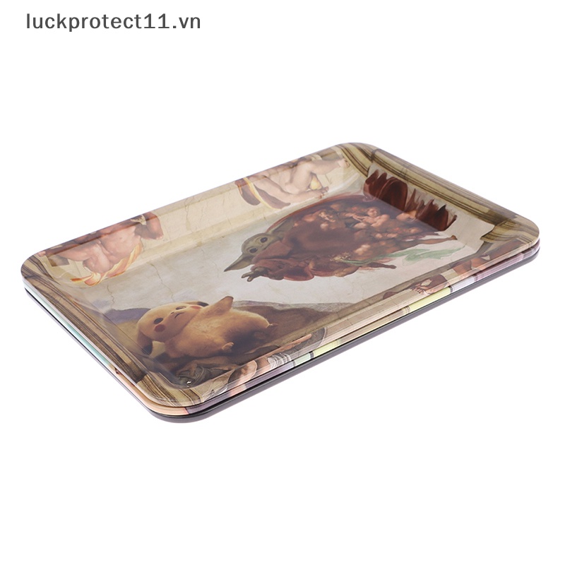 # Dây Cáp 3C &amp; NEW 3C # Khay Kim Loại Mạ Thiếc Đựng Đồ 180 * 125mm Đa Năng Tiện Dụng