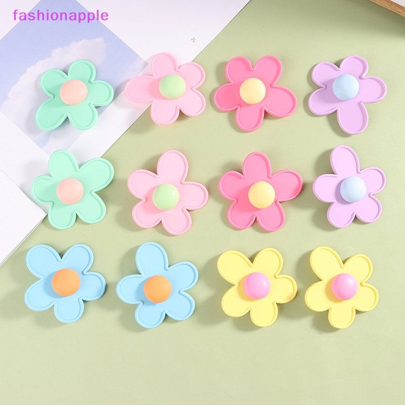 Kẹp Tóc Hình Bông Hoa Màu Sắc Ngọt Ngào Cho Nữ