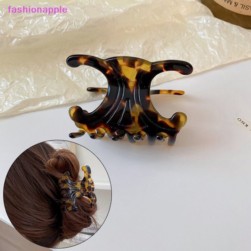 1 Đĩa Kẹp In Họa Tiết Da Báo / Cá Mập / Hình Học Tiện Dụng