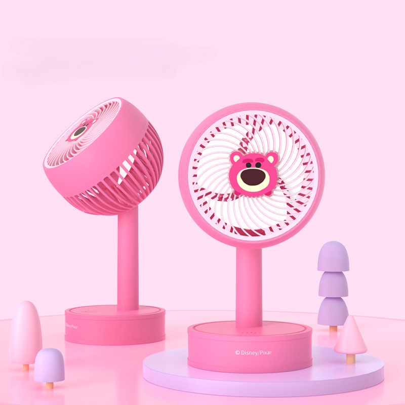 DISNEY Quạt Để Bàn Xoay Được Hình Chú Gấu Winnie The Pooh / Người Ngoài Hành Tinh / Người Ngoài Hành Tinh Cho Học Sinh / Văn Phòng