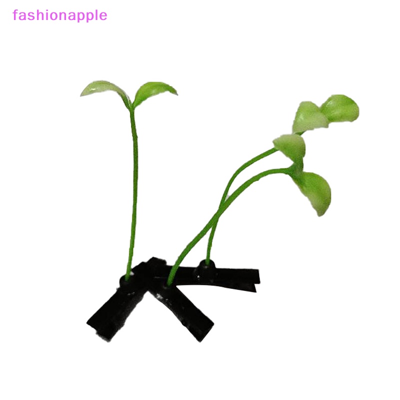 Set 4 Kẹp Tóc Cỏ Ngộ Nghĩnh Thời Trang Unisex