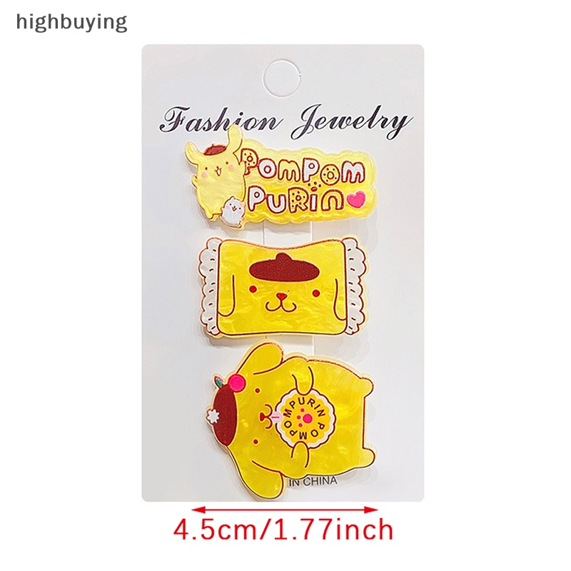 Set 3 KẹP TóC HìNh Cinnamoroll Kuromi My Melody Dễ Thương Cho Bé GáI