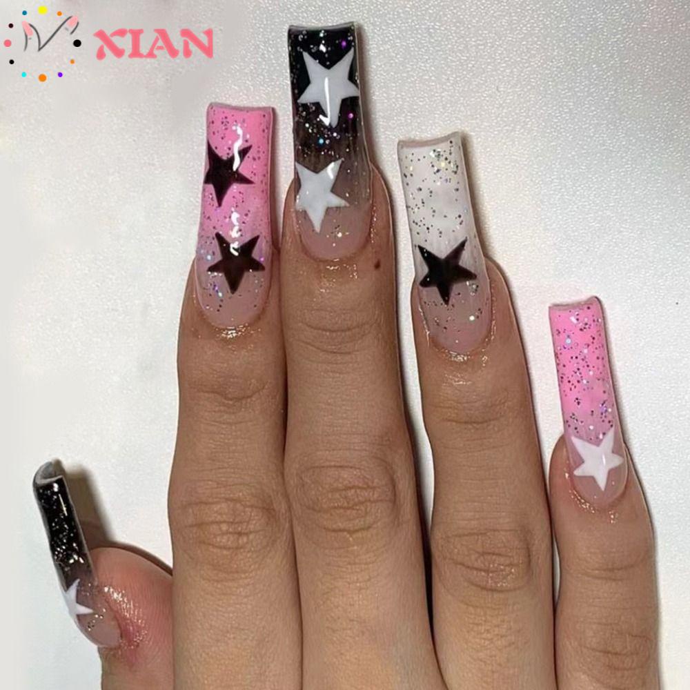 Set 24 Móng Tay Giả DIY Cao Cấp Chuyên Dụng