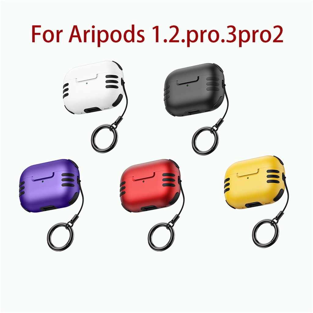 Vỏ Bảo Vệ Hộp Sạc Tai Nghe bluetooth Không Dây Airpods pro 1 / 2 / 3 pro2 2022 Bằng Silicon Màu Trơn Họa Tiết Chú Mèo Dễ Thương