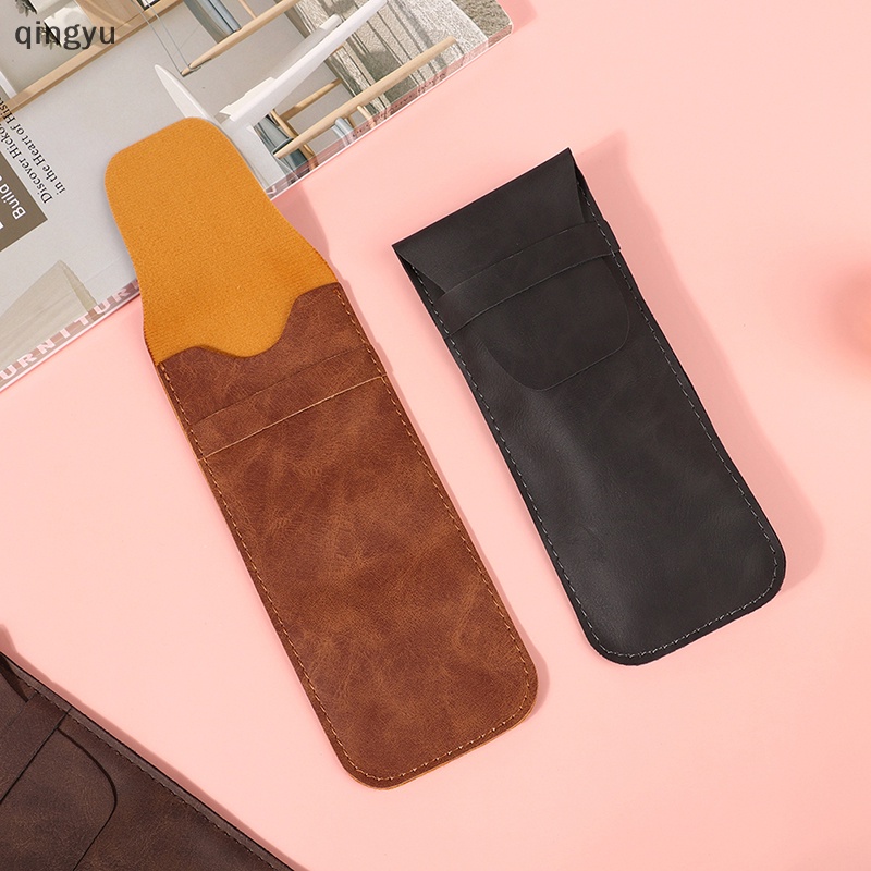 Túi Đựng Bút Bằng Da PU Phong Cách Cổ Điển Cho Đi Học / Du Lịch