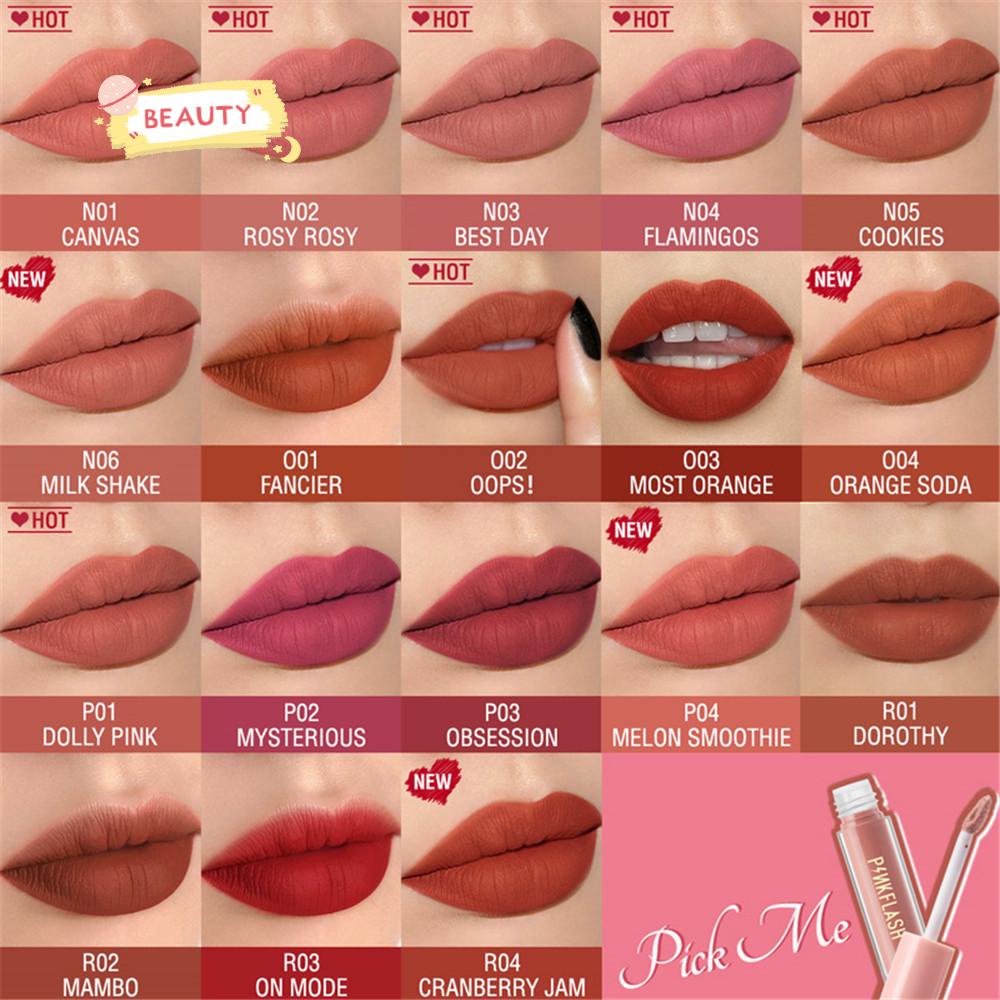 Son Môi Dạng Lỏng Chống Thấm Nước Với Nhiều Tông Màu Hợp Thời Trang Tùy Chọn