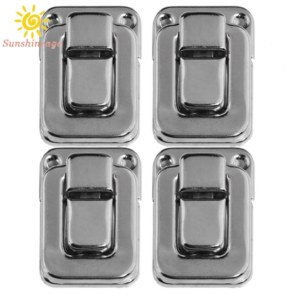 Set 4 Khóa Sắt Phong Cách Cổ Điển Cho Hộp Quà