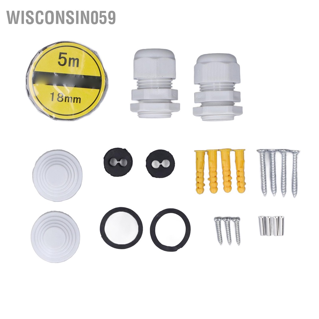 Wisconsin059 Công tắc ngắt kết nối DC Bộ mạch thu nhỏ 6A 1000V với hộp phân phối chống nước theo tiêu chuẩn IP65 cho bảng điều khiển năng lượng mặt trời PV