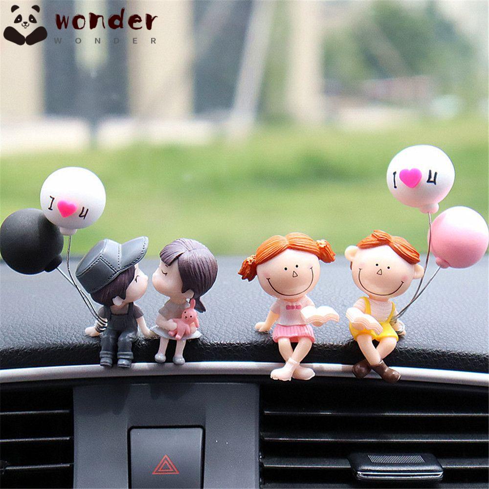 Tượng Hình Bé Trai / Bé Gái Đáng Yêu Trang Trí Xe Hơi