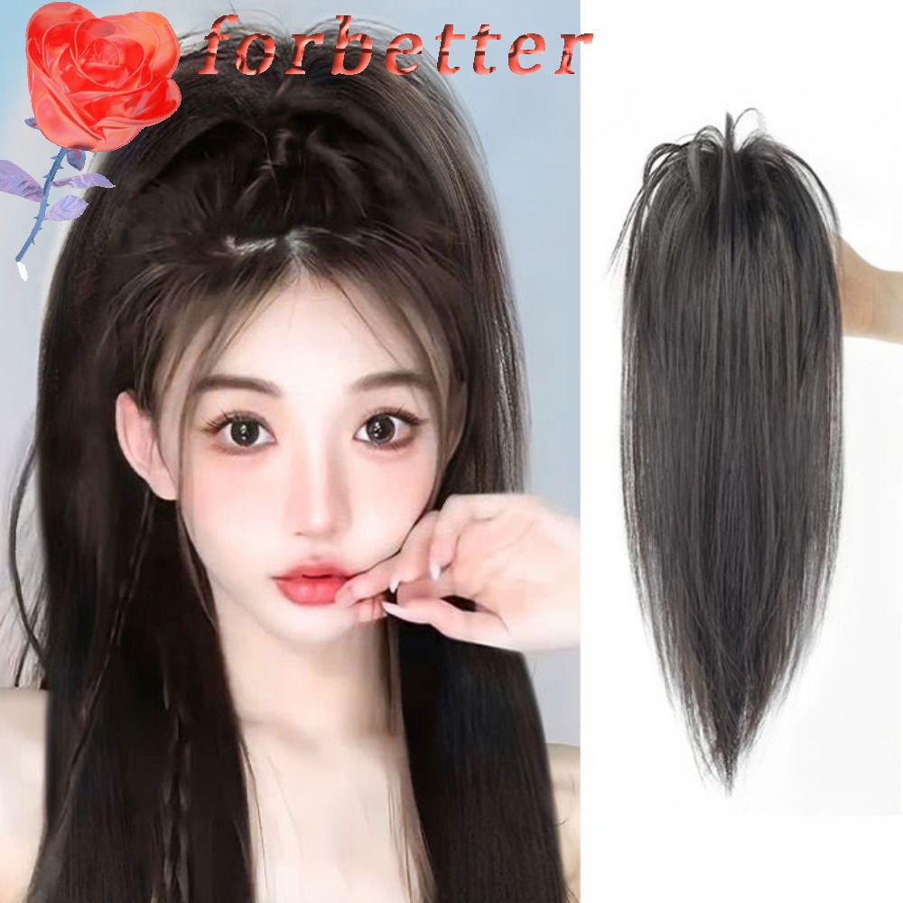 Tóc Giả Đuôi Ngựa Vô Hình Bằng Sợi Tổng Hợp Dễ Phối Đồ Dành Cho Nữ