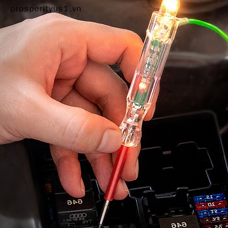 [prosperityus1] Bút Thử Điện Xe Hơi / Xe Tải Ánh Sáng Dài [VN]