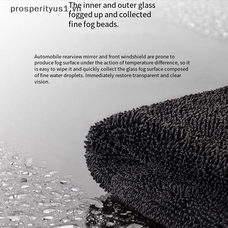 1 Khăn Lau Xe Hơi Da Lộn Hai Mặt Thấm Hút Tốt