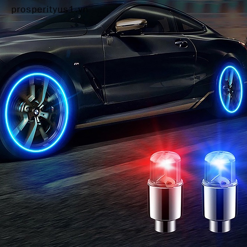 Nắp Van Bánh Xe Hơi Có Đèn LED Chuyên Dụng [prosperityus1]
