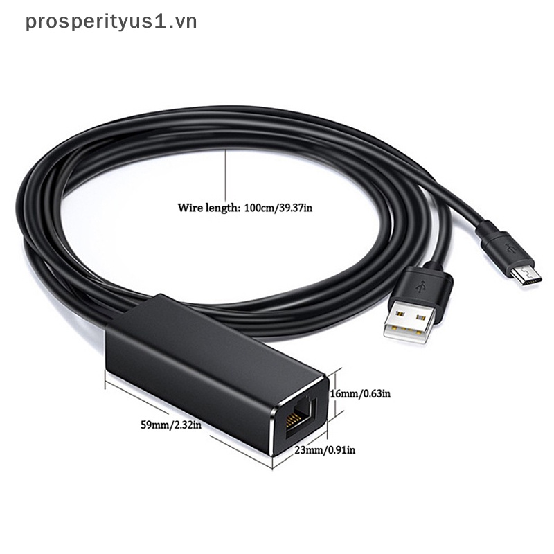 Bộ Chuyển Đổi Thẻ Mạng Ethernet prosperityus1 Sang RJ45 100Mbps Chuyên Dụng