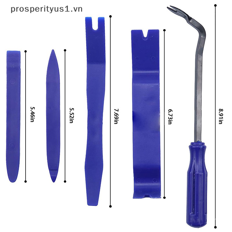 1 [prosperityus1] Bộ 5 Dụng Cụ Sửa Chữa Bảng Điều Khiển Cửa Xe Ô Tô