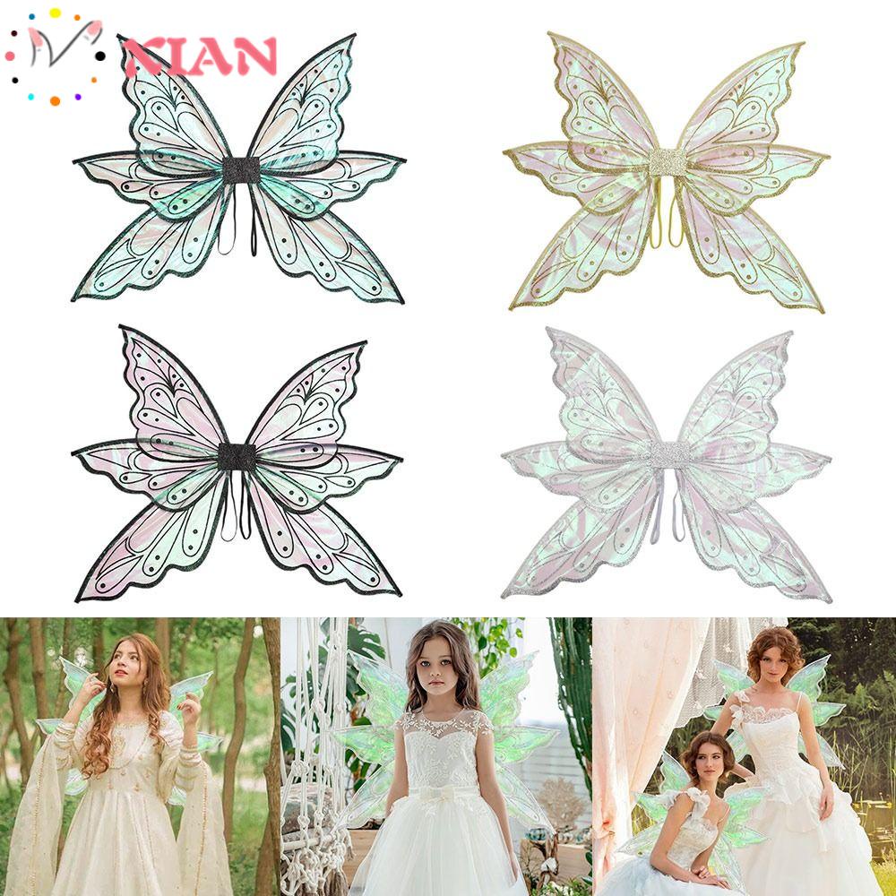 Đôi Cánh Thiên Thần Lấp Lánh Hóa Trang Halloween Cho Nữ