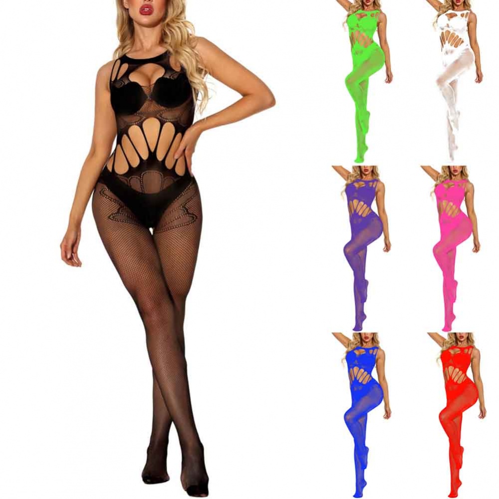 Jumpsuit Ngủ DạNg LướI GợI CảM Cho Nữ