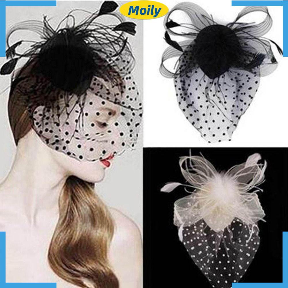 Kẹp Tóc Hình Nón Thiết Kế Xinh Xắn Cho Cô Dâu