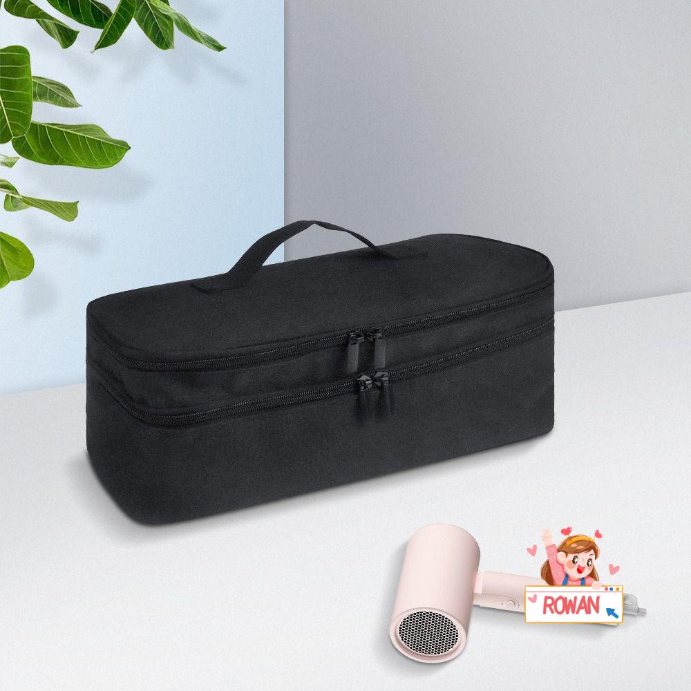 ROWANS Túi Đựng Máy Sấy Tóc Cứng Hai Lớp Sức Chứa Lớn Cho Revlon