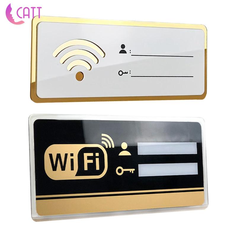 [Dadada1] Biển Báo Mật Khẩu WiFi 8cm20cm