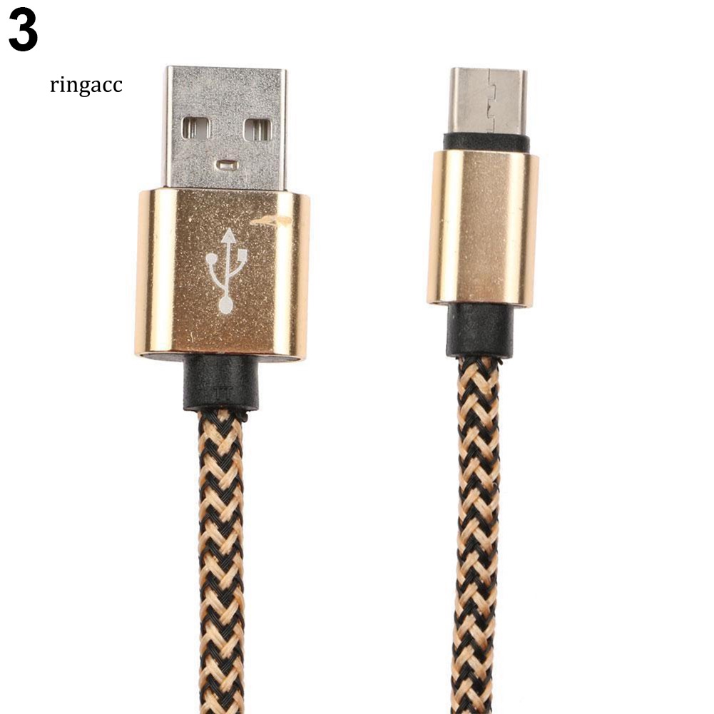 Dây Cáp Sạc Nhanh USB 3.1 Loại C Bằng Nylon Bện Cho Huawei P9