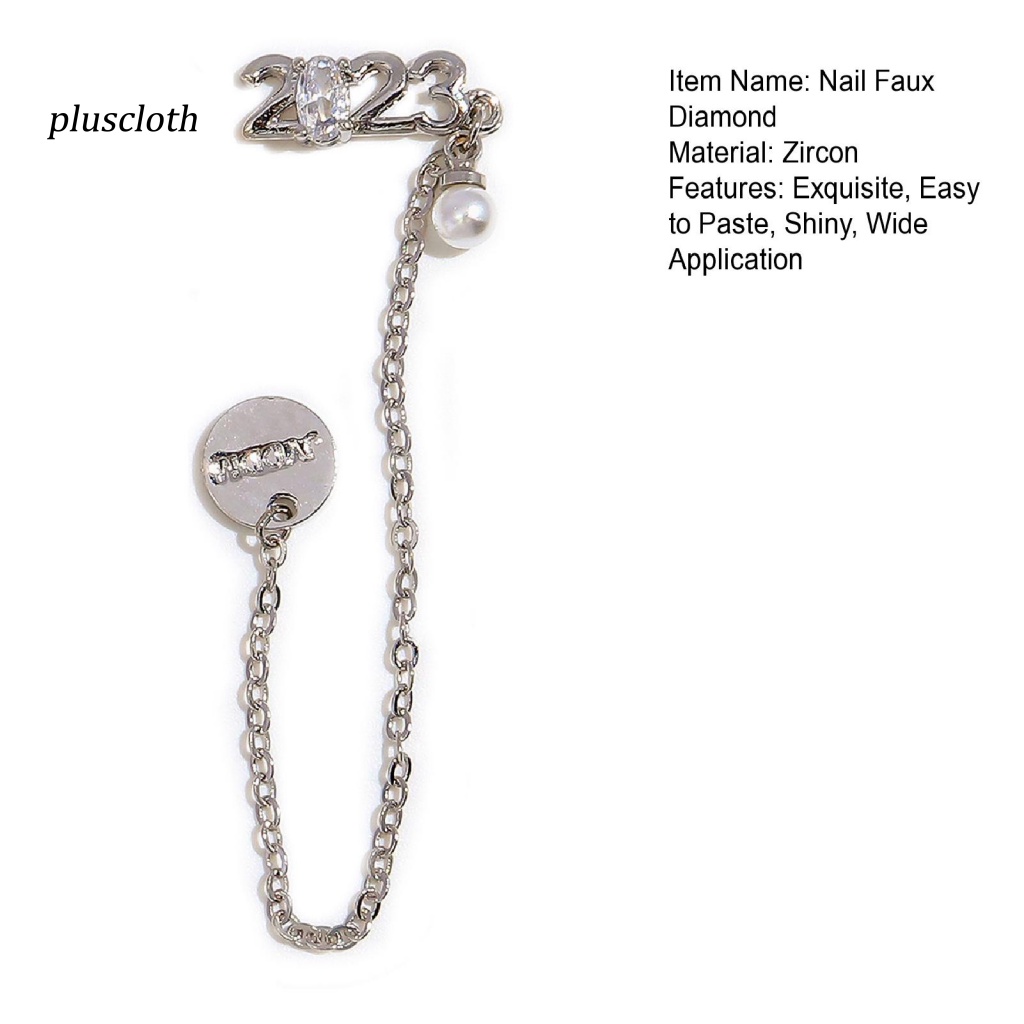 Hộp Hạt Kim Cương Giả Lấp Lánh Sang Trọng Trang Trí Móng Tay 2023