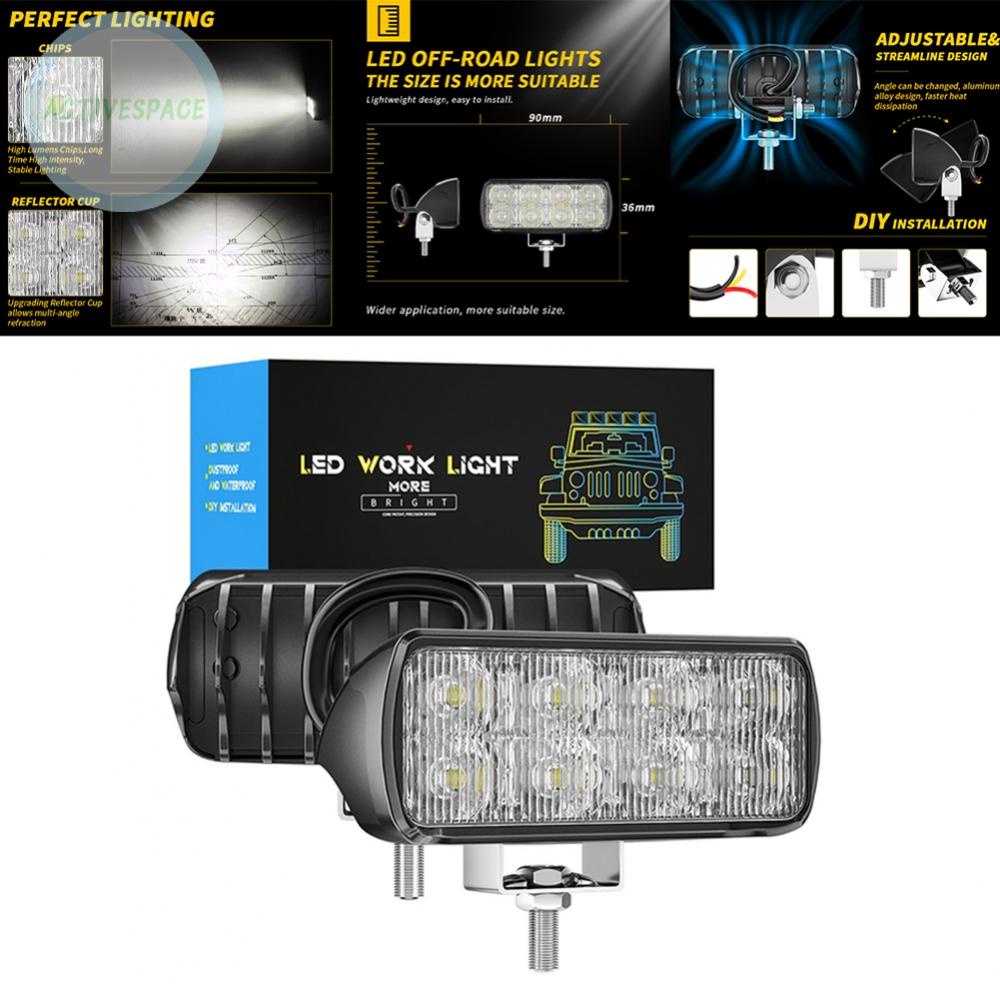 Đèn Pha Led 9-30V 24W Chất Lượng Cao Cho Xe Mô Tô