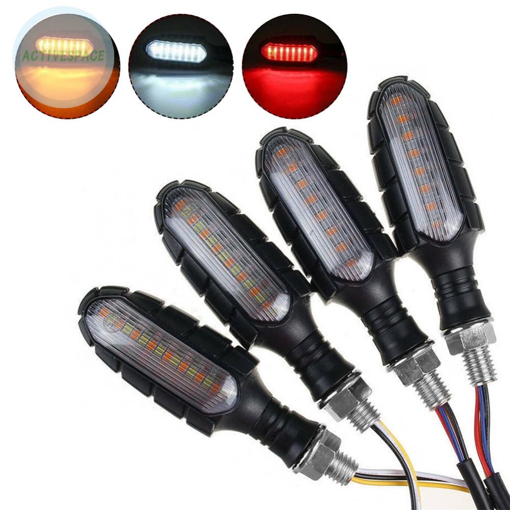 Set 2 Đèn Phanh Xe Mô Tô 0.08A 1.5W 260mm 3000K 300LM DC12.8V